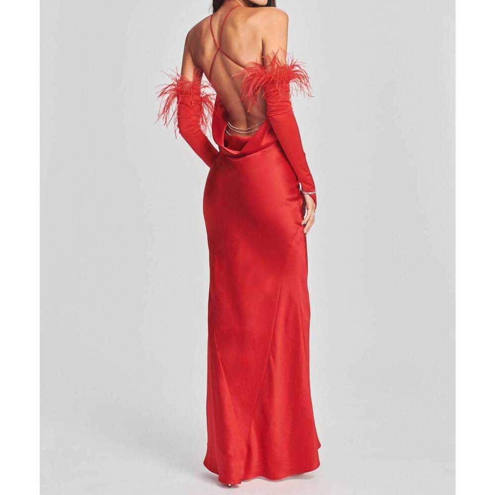 NEW RETROFETE justine dress in red - Picture 2 of 2